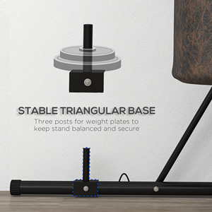 Révolutionnez votre entraînement : support de boxe vertical réglable Lumina avec éclairage LED intégré, matériau PU, batterie 800 mAh/2000 mAh - Product Image 5