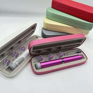 PU Leather Injection <b>Pen</b> Cartridge Bottle Packaging <b>Box</b> Custom Logo Option Waterproof Vial Storage Case Wholesale Packing <b>Box</b> - Product Image 4