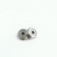 Roulements à rouleaux de roulement de roue de guidage de rainure en V de haute précision série W 9.525x30.73x11.1mm boule de 3/8 pouces avec joints ZZ