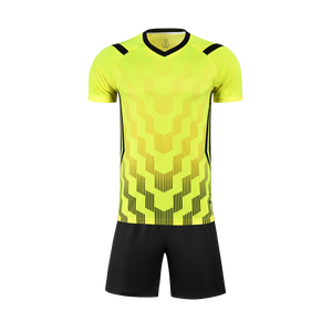 Voetbalshirtset voor volwassen mannen voor het seizoen 2026 - ademend, sneldrogend, met opdruk van aangepaste teamnaam op de shorts - Product Image 1
