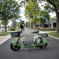 Vélo Électrique 500W en Promotion, Cadre en Acier, Roues de 14 Pouces, Moteur Avant et Capteur Numérique – Meilleur Cyclomoteur/Vélo pour Adultes