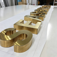 Enseigne LED 3D personnalisée en métal pour extérieur, lettres lumineuses pour entreprises, enseignes électroniques numériques illuminées pour boutiques de parfums, bannière de magasin