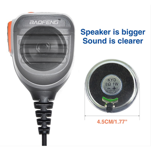 Micrófono Portátil AR-780, Altavoz de Mano Impermeable para una Comunicación Fácil con Walkie Talkie baofeng <span class=keywords><strong>BF</strong></span>-888s <span class=keywords><strong>UV</strong></span>-5R <span class=keywords><strong>UV</strong></span>-82 - Product Image 6
