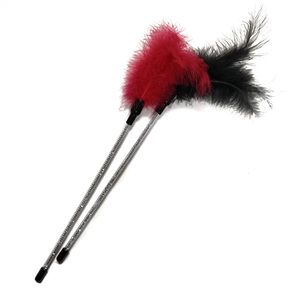 성인 섹스를위한 긴 유혹 깃털 간지럼 전희 깃털 작물 SM 제품 섹스 토이 - Product Image 3