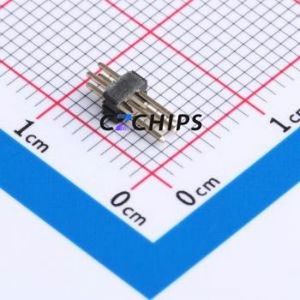 MTP315-1202S2 Pin Header Through hole Component (THT),P=1.27mm Connector 2x2P 1.27mm Double Row 4P - Product Image 2