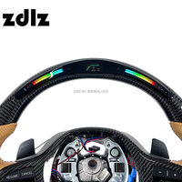 Volant en fibre de carbone LED personnalisé pour BMW M2 M3 M4 M5 G20 G30 G31 G32 X3 G01 G02 G87 G80 X5 Accessoires intérieurs de voiture