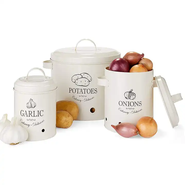 potato pot garlic pot or onion