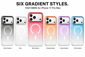 Funda Magnética Translúcida Mate con Degradado de Lujo para iPhone 18 17Pro Max con Botones AI, Resistente a Impactos - Product Image 3