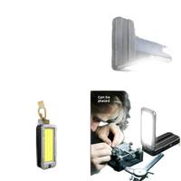 Lampe de travail LED 4000 mAh, rotation à 360 degrés, magnétique, 6000K, alimentée par énergie solaire, lampe portable avec crochet, lampe de travail multifonction