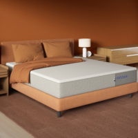 Matelas à ressorts hélicoïdaux en mousse haute densité à bas prix, Gel de Silicone