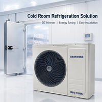 Unidad de Refrigeración con Compresor de Velocidad Variable para Cámaras Frigoríficas Industriales, Cadena de Frío y Procesamiento de Alimentos
