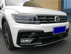 Mise à niveau du kit de carrosserie sportive pour Volkswagen VW <span class=keywords><strong>Tiguan</strong></span> R-<span class=keywords><strong>Line</strong></span> 2016 2017 Spoiler diffuseur de pare-chocs avant arrière accès aux échappements - Product Image 4