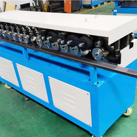Machine à bordurer automatique de tôles d'acier de haute précision GH, facile à utiliser, neuve, 3KW 380V/220V, pour tôles galvanisées carrées