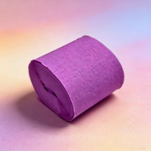 Rouleau de papier crépon aux couleurs pastel, tons doux, parfait pour la décoration de fête de naissance, de révélation du sexe et de fête prénuptiale - Product Image 5