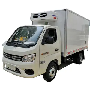 FOTON 4 X2 1,5 Tonnen Kühlwagen Gefrier wagen Mini Box Kühlwagen zu verkaufen