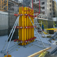 ZEEMO H20 Coffrage réglable robuste pour piliers et colonnes carrées en béton