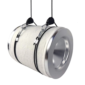 Filtro Aria al Carbonio Premium Moderno 100-200mm ad Alta Efficienza HEPA - Bassa Rumorosità, Alto Flusso d'Aria per Eliminazione Superiore degli Odori in Tende da Coltivazione - Product Image 1