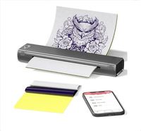 Phomemo mesin tato portabel, Printer grosir tato stensil termal Printer tato