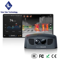 Caméra de vision nocturne Thermal Master NV300 MAX, grossissement 2-4X, résolution 512x384, enregistrement vidéo 30fps, portée effective de 300m (328yd)