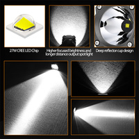 Punto de luz Led para vehículo todoterreno, 54 vatios, color ámbar o blanco, 2 unidades por caja