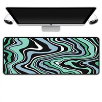 Tapis de souris Gaming Square en caoutchouc naturel, design par transfert thermique, 3mm/4mm, extra large, tailles personnalisées, pour PC et bureau, en stock