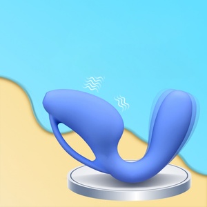 U-shaped Full Cover Silicone <b>Vibrator</b> for Women Masturbating <b>Remote</b> Control Vibrating Sex Toy - Product Image 1