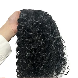 Synthetic Hair Wig Long Curly Mixed Brown Wig Ideal for European and American Style Perfect for Parties and Daily Wear