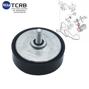 Generatore sopra la puleggia della ruota per Audi Q8/Q7/A7/3.0T VW Touareg Porsche Cayenne 06 m260938j 06 m260938e 9 a726093805 9 a7266093866 - Product Image 2