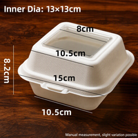 Boîtes à bento personnalisées, boîtes à dessert pour tiramisu et mini-gâteaux, boîtes à gâteaux au beurre et au riz, emballages à emporter pour sandwichs et burgers