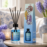 Diffuseur de parfum d'ambiance 100 ml, cartons de senteurs variées pour les acheteurs de supermarchés et les distributeurs de décoration intérieure