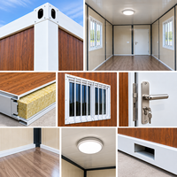 Maison conteneur modulaire pliable pour projets d'infrastructure : conception flexible, installation pratique