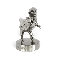 Ems — souvenirs de dinosaure populaire en métal, bijoux de dinosaure, en argent, artisanat en métal argenté, cadeau,