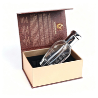 Boîtes rigides carrées personnalisées avec logo rose pour flacon de parfum Oud Attar, emballage de luxe vide pour parfum et soins de la peau, couleur blush