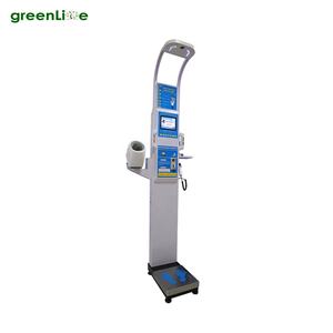 고품질 500kg DHM-15A 전자 체중 및 신장 측정기 동전 작동식 체중계 BMI 지방 측정기 판매 - Product Image 1