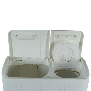 Small Semi-automatic Twin Tub <strong>Washing</strong> <strong>Machine</strong> 3.5kg Fully Automatic <strong>Top</strong> <strong>Loading</strong> Portable With Dryer - Product Image 1