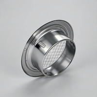 Grille d'aération ronde en acier inoxydable – Anti-rouille, anti-insectes, anti-oiseaux, anti-rongeurs – Pour installations extérieures