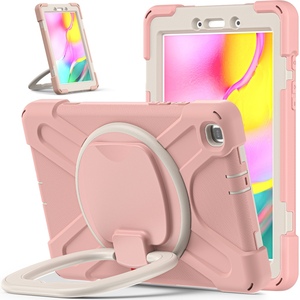 Étui robuste pour tablette Samsung <span class=keywords><strong>Galaxy</strong></span> <span class=keywords><strong>Tab</strong></span> Active 5 2024/Active 3 2020 <span class=keywords><strong>8</strong></span> <span class=keywords><strong>pouces</strong></span> avec poignée de support 360 dragonne <span class=keywords><strong>housse</strong></span> de protection - Product Image 3
