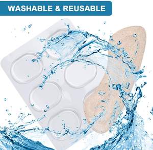 <span class=keywords><strong>Almohadillas</strong></span> de silicona de inserción <span class=keywords><strong>para</strong></span> <span class=keywords><strong>zapatos</strong></span> de mujer, Protector alto, diseño de tacón, Gel <span class=keywords><strong>para</strong></span> pies, antideslizantes - Product Image 4