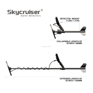 Dtecteur De Mtaux Skycruiser uzun menzilli altın Metal dedektörü S9 su geçirmez IP68 profesyonel Altin Dedekt şarj edilebilir endüstriyel - Product Image 4