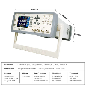 เครื่องวัดดิจิตอล AT3818 10Hz-300kHz ความแม่นยำ 0.05% รุ่น AT3818, AT3818 At3818 - Product Image 2
