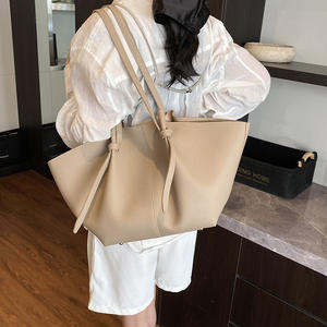 Sac à main surdimensionné Ensemble 2 en 1 Sac fourre-tout Designer de luxe pour femmes Sac à main Hobo Cartable Sac à bandoulière - Product Image 3