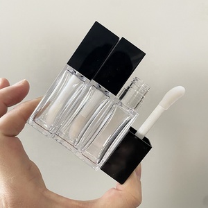 10ml 8ml Thickened Lipgloss Tubes Custom logo square <strong>Lip</strong> <strong>Gloss</strong> Tubes with Big Brush Big Wand and <strong>Packaging</strong> <strong>Boxes</strong> - Product Image 6