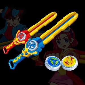 Juguete de moda: Piñón de batalla giratorio de metal con imán, modelo Desert Eagle, para niños, con luces, tipo <span class=keywords><strong>Bey</strong></span> Burst - Product Image 3