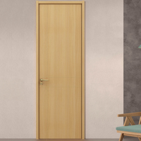   Portes coupe-feu en bois personnalisées de qualité supérieure certifiées, résistance au feu 30-90 minutes, pour usage commercial, intérieur, salle de bain, école
