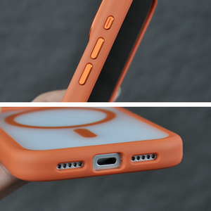 Coque de téléphone portable magnétique anti-chute de qualité haut de gamme pour iPhone 17/17 Air/17 Pro/17 Pro Max cadre de caméra en métal Logo personnalisé - Product Image 5