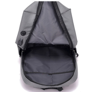 Custom Wholesale Trending Oxford Unisex Bookbag USB Charging Port Zipper Closure Business <b>Laptop</b> <b>Backpack</b> Outdoor - Product Image 2