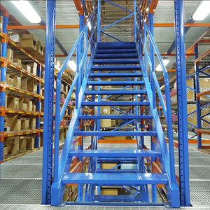 Estantería ajustable de plataforma, estantería prefabricada de acero, almacén, Mezzanine - Product Image 3