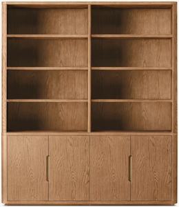 Armario de almacenamiento y vajilla de lujo de alta gama de madera maciza fina RH - Product Image 2