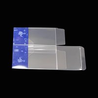 Boîte cadeau personnalisée pliable et recyclable en plastique PET transparent pour brosse à dents, dentifrice et ensembles de toilette