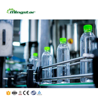Machine de remplissage, de bouchage et d'étiquetage de bouteilles d'eau PET monobloc 3-en-1 pour usine à petite échelle – Coût